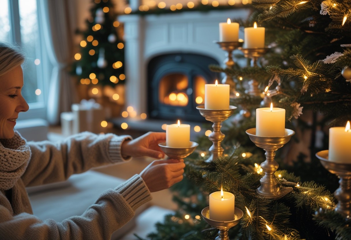 Sådan finder du den perfekte lysholder til juletræet som kalendergave